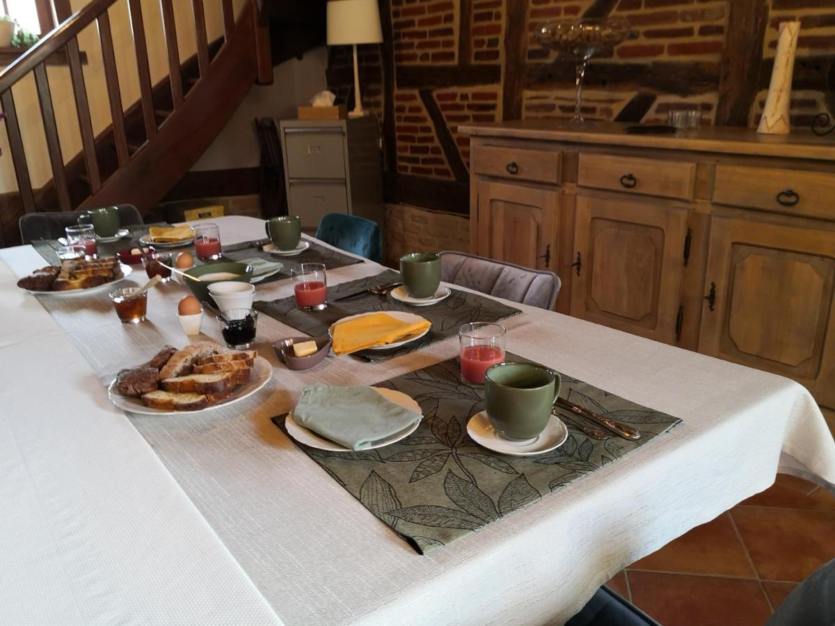 La Ferme De La Terve Bed and Breakfast Bruailles Buitenkant foto